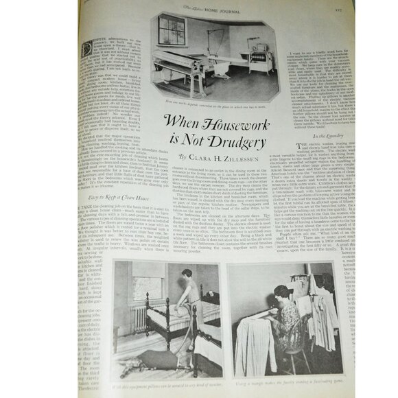 Ladies Home Journal 1927 Ads Nail Styling Hair Care Fashions Home Kewpies Cars - Picture 11 of 11